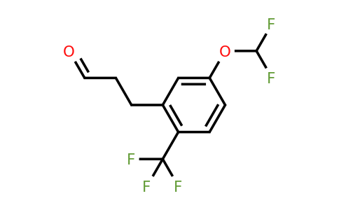 1261679-70-2 | 3-(5'-(Difluoromethoxy)-2'-(trifluoromethyl)phenyl)propionaldehyde