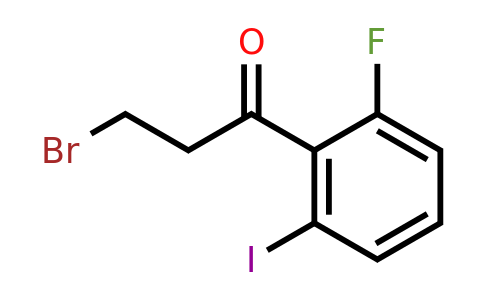 1261680-14-1 | 3-Bromo-2'-fluoro-6'-iodopropiophenone