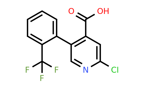 1261680-60-7 | 2-Chloro-5-(2-(trifluoromethyl)phenyl)isonicotinic acid