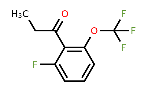 1261681-30-4 | 2'-Fluoro-6'-(trifluoromethoxy)propiophenone