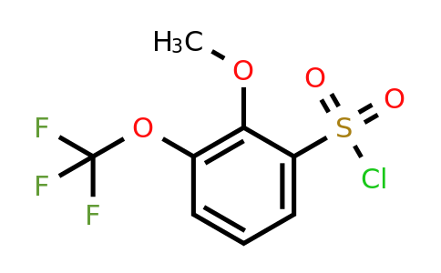 1261681-55-3 | 2-Methoxy-3-(trifluoromethoxy)benzenesulfonylchloride