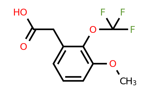 1261681-83-7 | 3-Methoxy-2-(trifluoromethoxy)phenylacetic acid