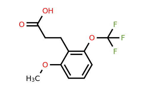 1261681-92-8 | 3-(2'-Methoxy-6'-(trifluoromethoxy)phenyl)propionic acid