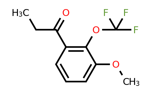 1261681-95-1 | 3'-Methoxy-2'-(trifluoromethoxy)propiophenone