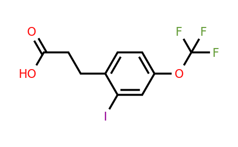 1261682-11-4 | 3-(2'-Iodo-4'-(trifluoromethoxy)phenyl)propionic acid