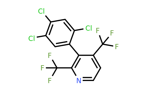 1261682-12-5 | 2,4-Bis(trifluoromethyl)-3-(2,4,5-trichlorophenyl)pyridine