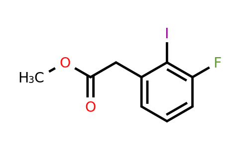 1261682-15-8 | Methyl 3-fluoro-2-iodophenylacetate