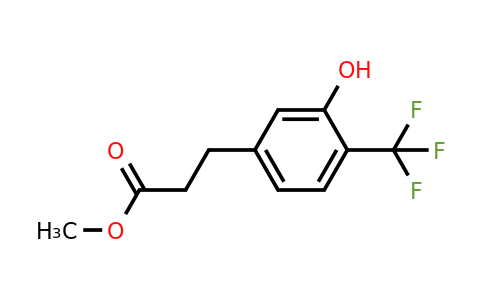 1261682-29-4 | Methyl 3-(3'-hydroxy-4'-(trifluoromethyl)phenyl)propionate