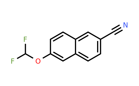 1261682-37-4 | 2-Cyano-6-(difluoromethoxy)naphthalene