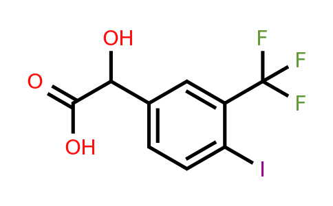 1261682-53-4 | 4-Iodo-3-(trifluoromethyl)mandelic acid