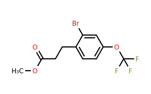 1261682-78-3 | Methyl 3-(2'-bromo-4'-(trifluoromethoxy)phenyl)propionate