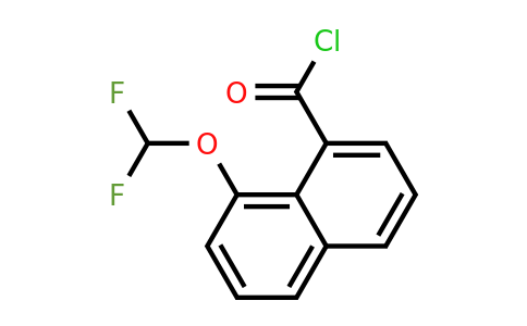 1261682-90-9 | 1-(Difluoromethoxy)naphthalene-8-carbonyl chloride