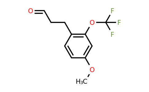 1261683-01-5 | 3-(4'-Methoxy-2'-(trifluoromethoxy)phenyl)propionaldehyde