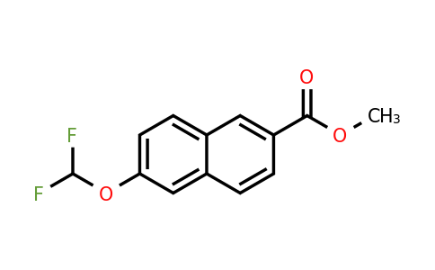 1261683-40-2 | Methyl 2-(difluoromethoxy)naphthalene-6-carboxylate