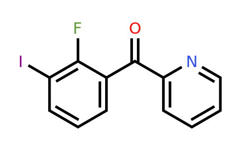 1261683-72-0 | 2-(2-Fluoro-3-iodobenzoyl)pyridine