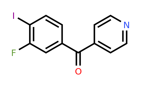 1261683-87-7 | 4-(3-Fluoro-4-iodobenzoyl)pyridine