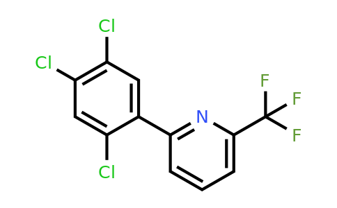 1261683-88-8 | 2-(2,4,5-Trichlorophenyl)-6-(trifluoromethyl)pyridine