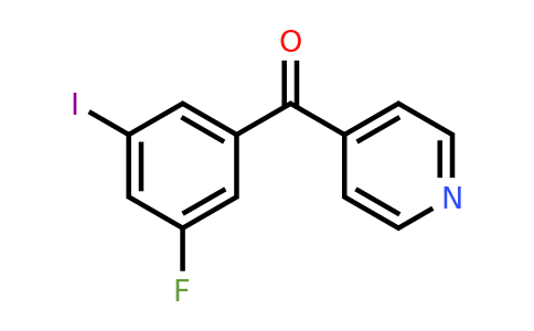 1261683-93-5 | 4-(3-Fluoro-5-iodobenzoyl)pyridine