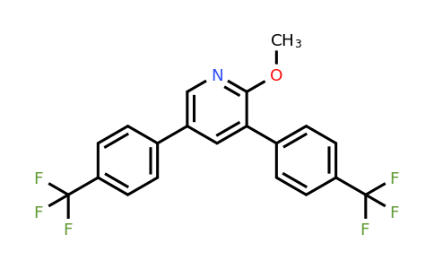 3,5-Bis(4-(trifluoromethyl)phenyl)-2-methoxypyridine