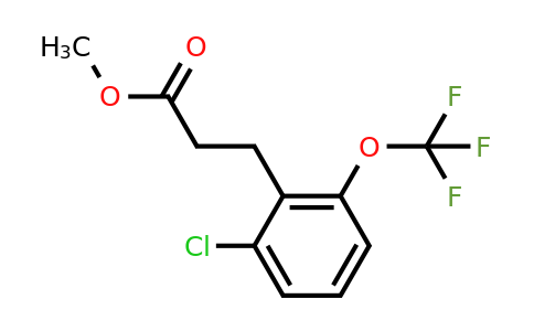 1261684-34-7 | Methyl 3-(2'-chloro-6'-(trifluoromethoxy)phenyl)propionate