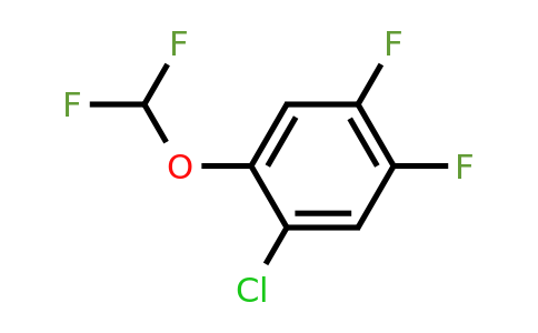 1261685-13-5 | 2-Chloro-4,5-difluoro(difluoromethoxy)benzene
