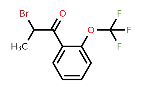 1261685-16-8 | 2-Bromo-2'-(trifluoromethoxy)propiophenone
