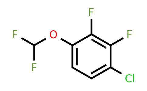 1261685-17-9 | 4-Chloro-2,3-difluoro(difluoromethoxy)benzene