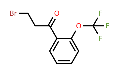 1261685-20-4 | 3-Bromo-2'-(trifluoromethoxy)propiophenone