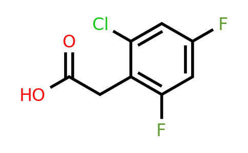 1261685-45-3 | 2-Chloro-4,6-difluorophenylacetic acid