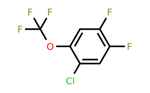 1261685-51-1 | 2-Chloro-4,5-difluoro(trifluoromethoxy)benzene