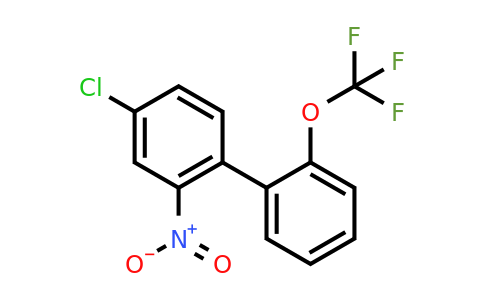 1261685-52-2 | 4-Chloro-2-nitro-2'-(trifluoromethoxy)biphenyl