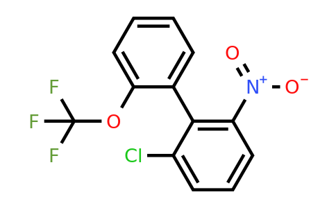 1261685-61-3 | 6-Chloro-2-nitro-2'-(trifluoromethoxy)biphenyl