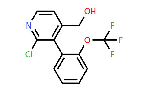 1261685-66-8 | 2-Chloro-3-(2-(trifluoromethoxy)phenyl)pyridine-4-methanol