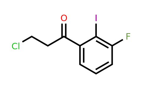 1261685-85-1 | 3-Chloro-3'-fluoro-2'-iodopropiophenone