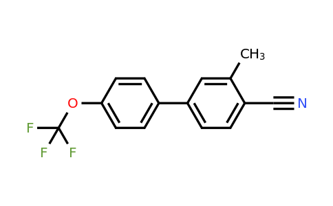 1261686-20-7 | 4-Cyano-3-methyl-4'-(trifluoromethoxy)biphenyl