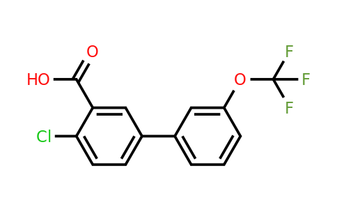 1261686-26-3 | 4-Chloro-3'-(trifluoromethoxy)biphenyl-3-carboxylic acid