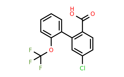 1261686-31-0 | 5-Chloro-2'-(trifluoromethoxy)biphenyl-2-carboxylic acid