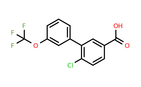 1261686-35-4 | 6-Chloro-3'-(trifluoromethoxy)biphenyl-3-carboxylic acid