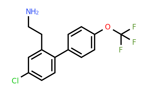 1261686-60-5 | 4-Chloro-4'-(trifluoromethoxy)biphenyl-2-ethylamine