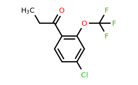1261686-68-3 | 4'-Chloro-2'-(trifluoromethoxy)propiophenone