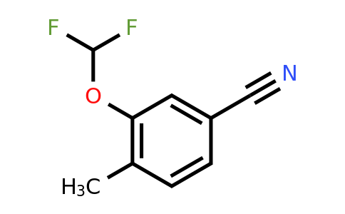 1261686-79-6 | 4-Cyano-2-(difluoromethoxy)toluene