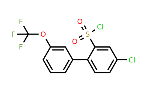 1261686-85-4 | 4-Chloro-3'-(trifluoromethoxy)biphenyl-2-sulfonyl chloride