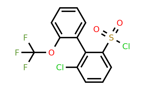 1261686-89-8 | 6-Chloro-2'-(trifluoromethoxy)biphenyl-2-sulfonyl chloride