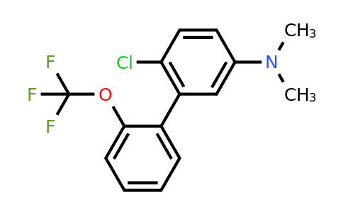 1261687-01-7 | (6-Chloro-2'-(trifluoromethoxy)biphenyl-3-yl)-dimethylamine
