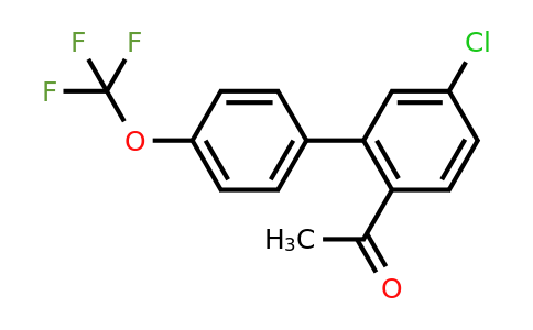 1261687-09-5 | 1-(5-Chloro-4'-(trifluoromethoxy)biphenyl-2-yl)-ethanone
