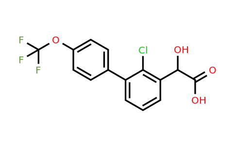 1261687-13-1 | (2-Chloro-4'-(trifluoromethoxy)biphenyl-3-yl)-hydroxyacetic acid