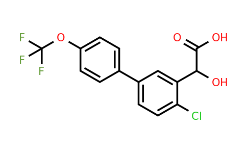 1261687-21-1 | (4-Chloro-4'-(trifluoromethoxy)biphenyl-3-yl)-hydroxyacetic acid