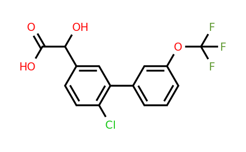 1261687-29-9 | (6-Chloro-3'-(trifluoromethoxy)biphenyl-3-yl)-hydroxyacetic acid