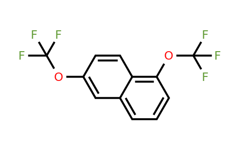1261687-54-0 | 1,6-Bis(trifluoromethoxy)naphthalene