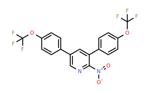 1261721-74-7 | 3,5-Bis(4-(trifluoromethoxy)phenyl)-2-nitropyridine